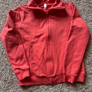 Coral Zip-Up Jacket women